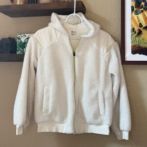 Zella Girl Fleece Hoodie Jacket